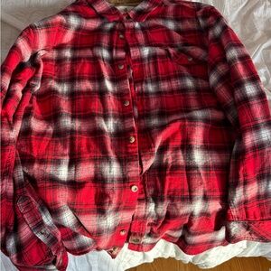 Legendary Whitetails Red and Black Plaid Shirt